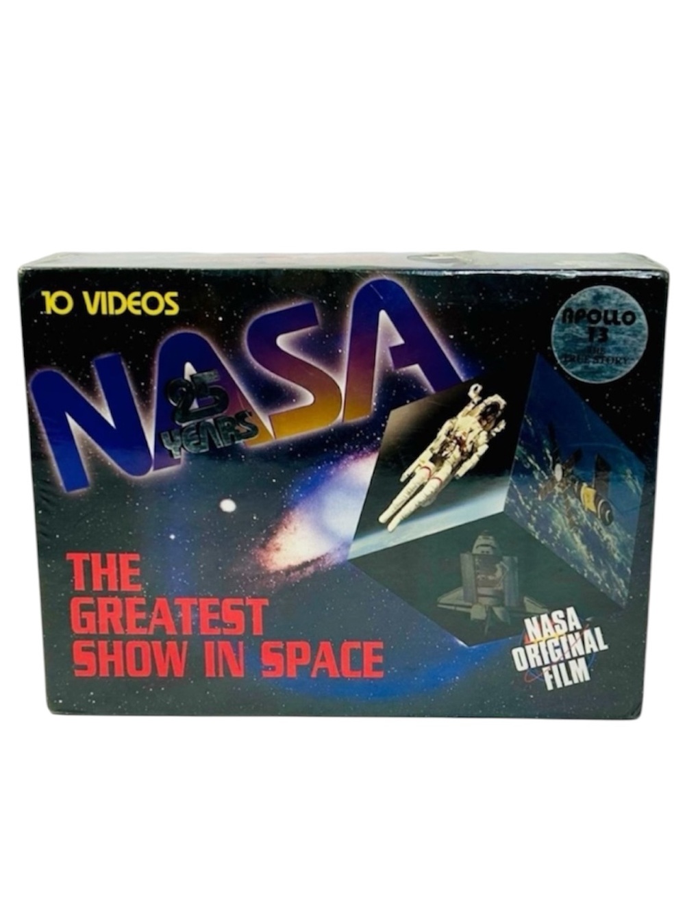 Vintage NWT!  25 Years of NASA: The Greatest Show in Space - 10 VHS Tapes Set